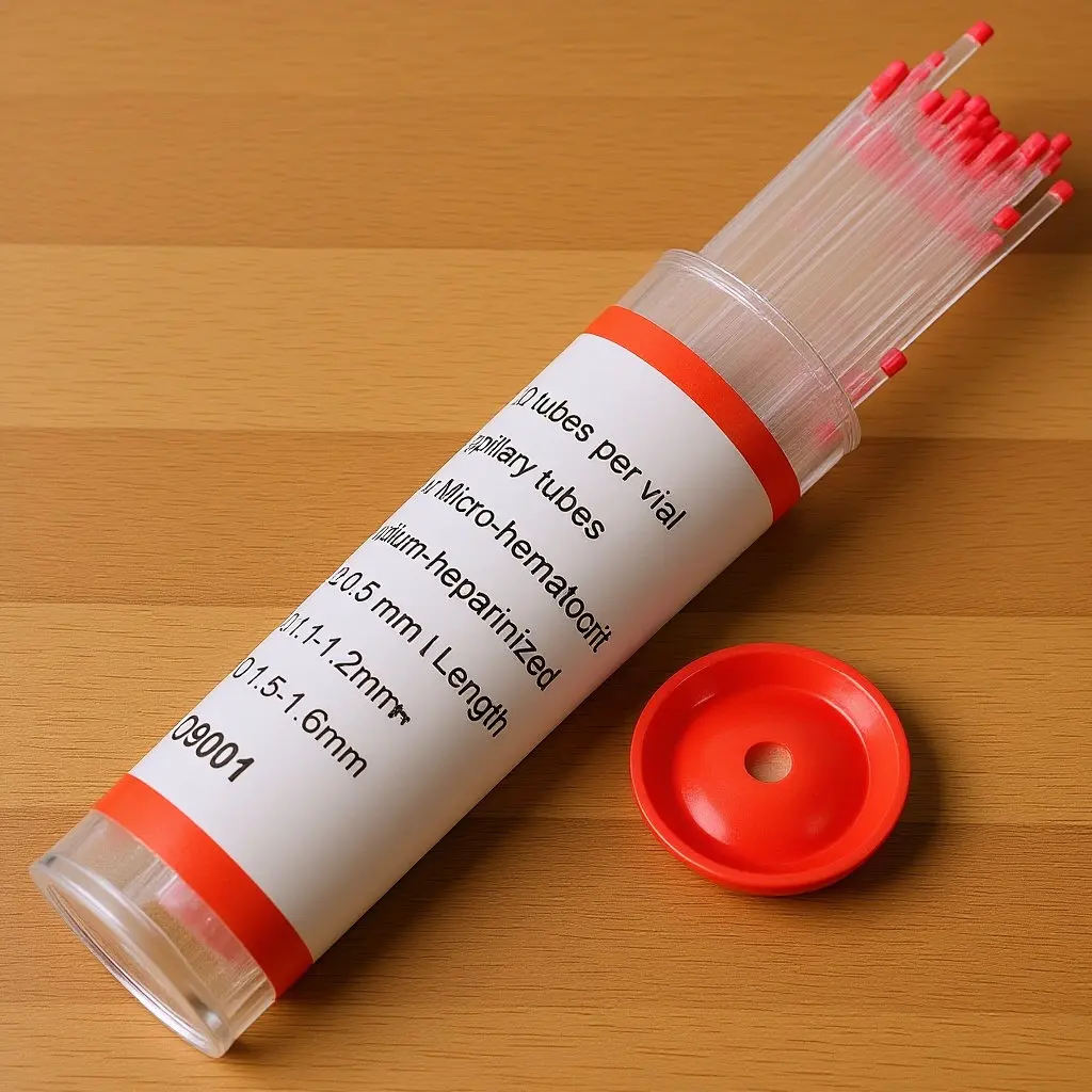 Micro Hematocrit Borosilicate Glass Capillary Tubes Heparinized Anti-Clotting Hospital Lab Micro Pipette Sampling Tubes
Micro Hematocrit Borosilicate Glass Capillary Tubes Heparinized Anti-Clotting Hospital Lab Micro Pipette Sampling Tubes