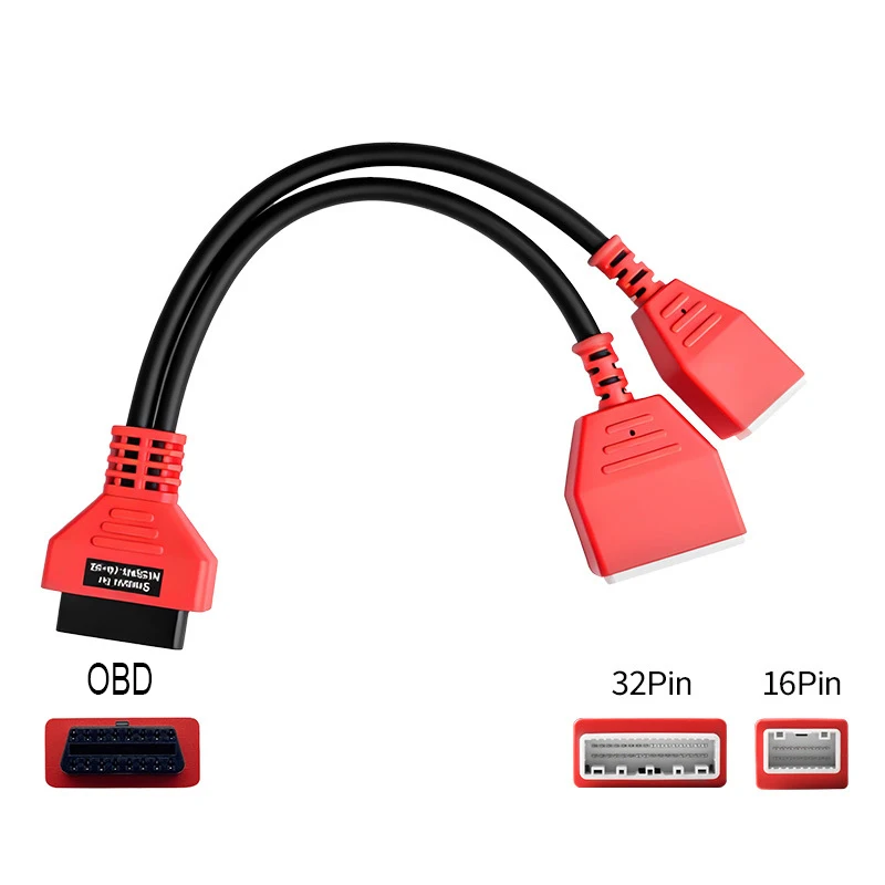 Gateway 16+32 OBD2 16Pin Adapter Cable for Nissan Renault Dacia Sylphy Key Programming Bypass for Autel IM608 IM508
Gateway 16+32 OBD2 16Pin Adapter Cable for Nissan Renault Dacia Sylphy Key Programming Bypass for Autel IM608 IM508