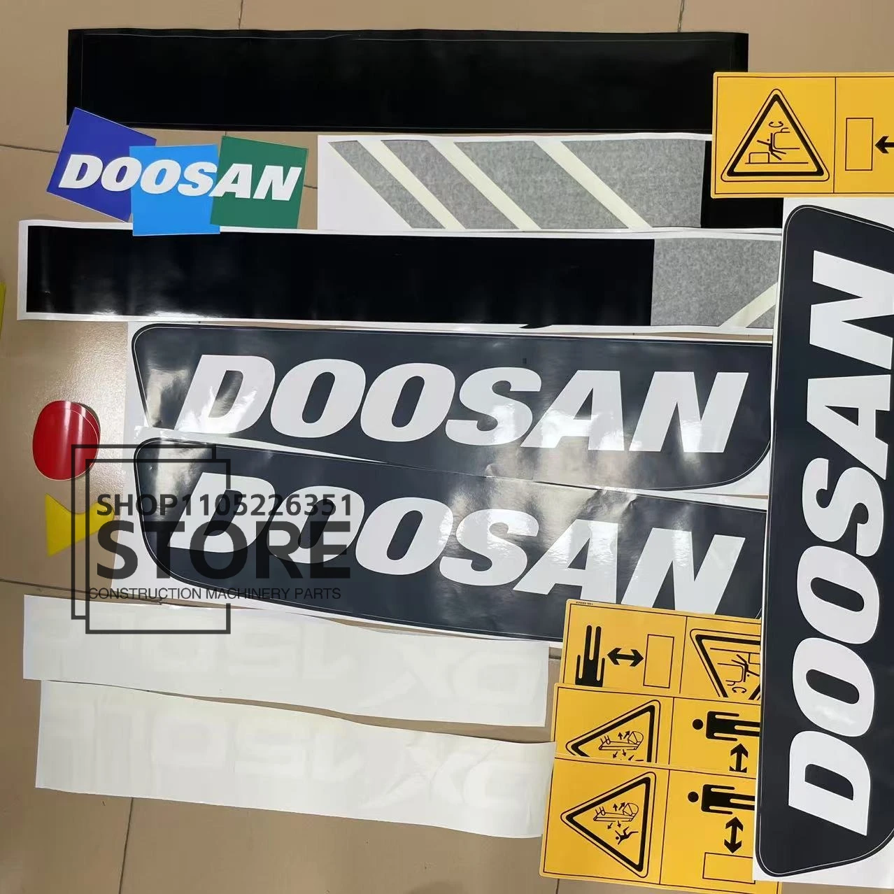 Full Vehicle Sticker for Doosan Dx150-9C Excavator Logo Side Door Stickers DX220 225 230 260 300 380 420 520-9C
Full Vehicle Sticker for Doosan Dx150-9C Excavator Logo Side Door Stickers DX220 225 230 260 300 380 420 520-9C