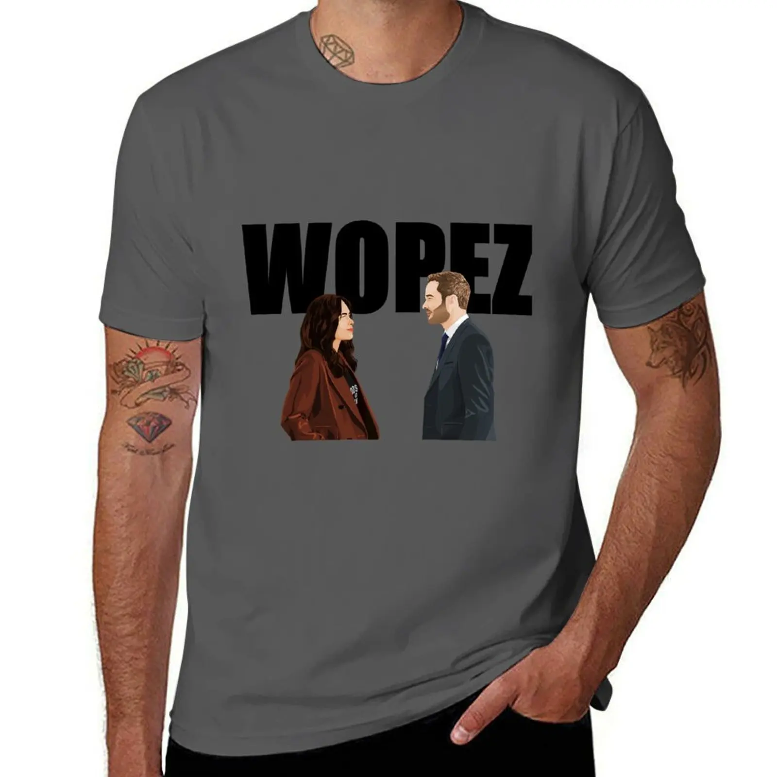 Rookie The Wopez T-Shirt Trendy Print Short Sleeve T-Shirt
Rookie The Wopez T-Shirt Trendy Print Short Sleeve T-Shirt