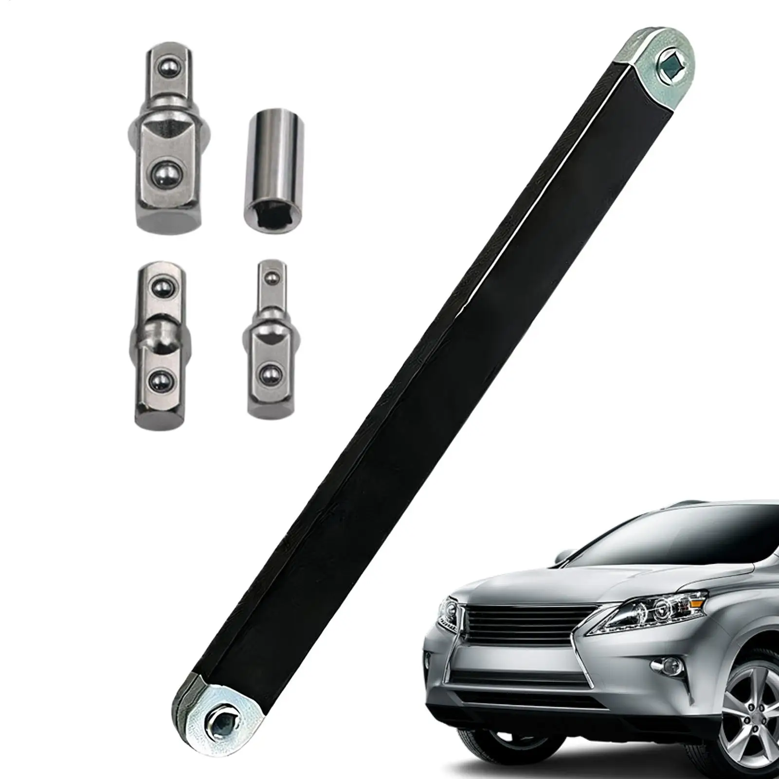 Offset Extension Wrench 3/8 Inch Ratchet Extender Spanner for Repair Chain Extension Wrench for Truck Motorcycle Home Mechanics
Offset Extension Wrench 3/8 Inch Ratchet Extender Spanner for Repair Chain Extension Wrench for Truck Motorcycle Home Mechanics