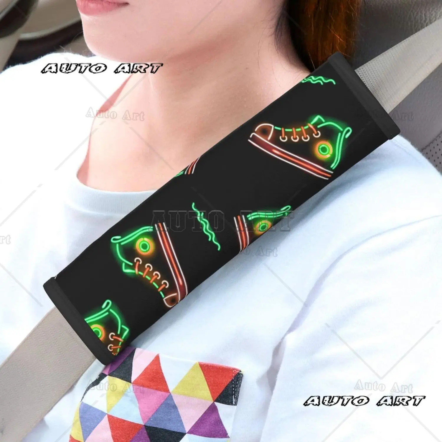 Neon Sneakers Car Seat Belt Cover Pad Universal Car Accessories Seat Belt Covers Shoulder Strap Pad Comfortable Seatbelt Cushion
Neon Sneakers Car Seat Belt Cover Pad Universal Car Accessories Seat Belt Covers Shoulder Strap Pad Comfortable Seatbelt Cushion