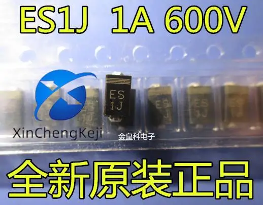 50pcs original new fast recovery diode SF18 ES1J SMA 1A 600V 2000 pcs/disc=75 yuan
50pcs original new fast recovery diode SF18 ES1J SMA 1A 600V 2000 pcs/disc=75 yuan