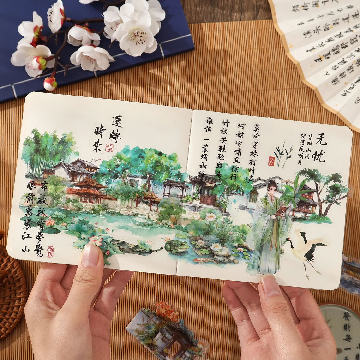 10/40 Pcs Natural Scenery PET Stickers Pack for Scrapbooking Journaling DIY Crafts - Nature & Countryside Themed Art Supplies
10/40 Pcs Natural Scenery PET Stickers Pack for Scrapbooking Journaling DIY Crafts - Nature & Countryside Themed Art Supplies