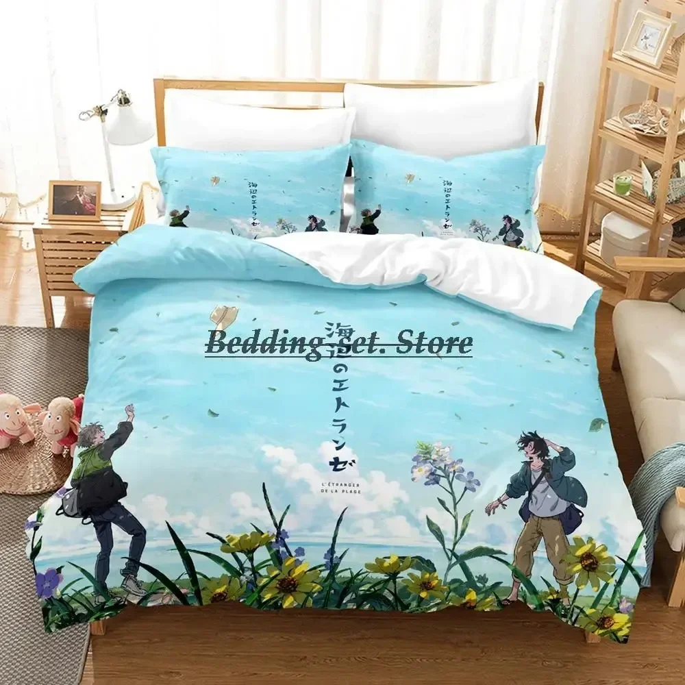 Seaside Umibe No Etranger Bedding Set Single Twin Full Queen King Size Bed Set Aldult Kid Bedroom Duvetcover Sets Anime Bed
Seaside Umibe No Etranger Bedding Set Single Twin Full Queen King Size Bed Set Aldult Kid Bedroom Duvetcover Sets Anime Bed
