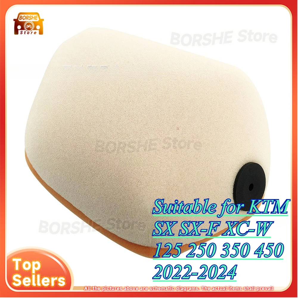 Suitable for KTM SX SX-F XC-W 125 250 350 450 2022-2024 air filter sponge
Suitable for KTM SX SX-F XC-W 125 250 350 450 2022-2024 air filter sponge