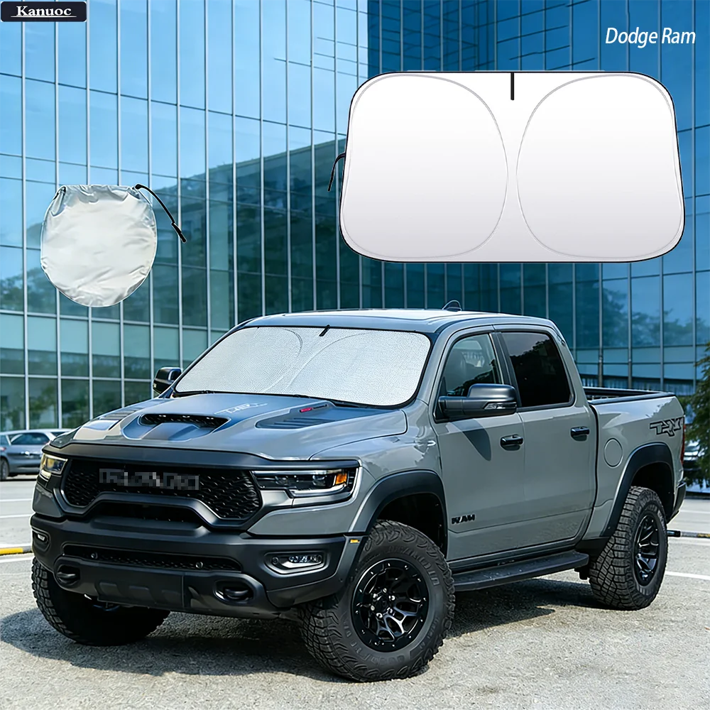 Car Windshield Sun Shade For Dodge Ram 1500 2500 3500 2010-2026 Sunshade Sun Visor Protector Blocks UV Rays
Car Windshield Sun Shade For Dodge Ram 1500 2500 3500 2010-2026 Sunshade Sun Visor Protector Blocks UV Rays
