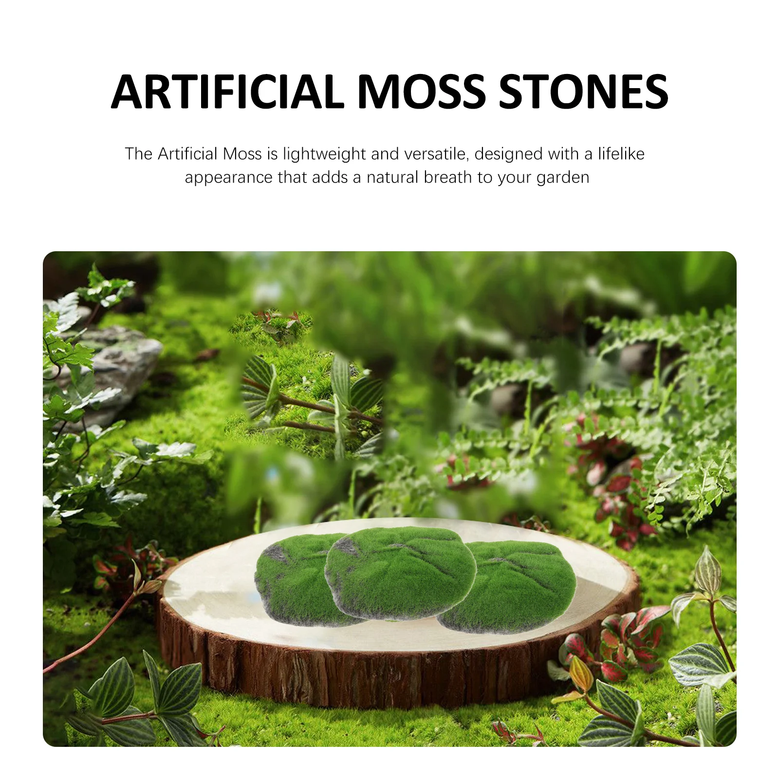 Artificial Moss Turf Realistic Fake Grass for Micro Landscape DIY Decorative Faux Lawn for Terrarium Fairy Garden Indoor
Artificial Moss Turf Realistic Fake Grass for Micro Landscape DIY Decorative Faux Lawn for Terrarium Fairy Garden Indoor