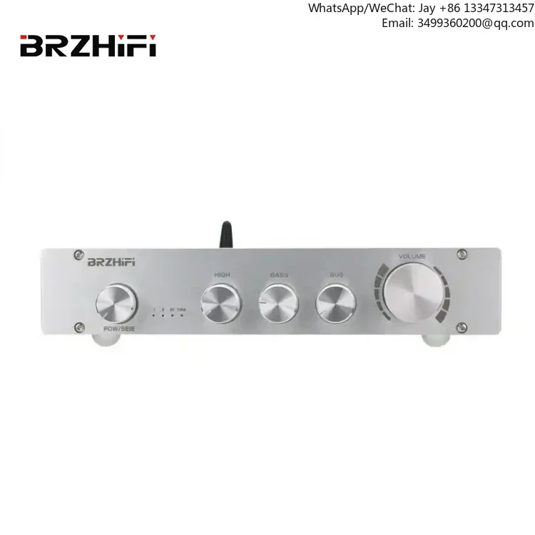 L1B Class A 2.1 Channel Preamplifier BT5.0 Decoding High and Bass Adjustable HIFI Aluminum Housing Panel Preamplifier
L1B Class A 2.1 Channel Preamplifier BT5.0 Decoding High and Bass Adjustable HIFI Aluminum Housing Panel Preamplifier