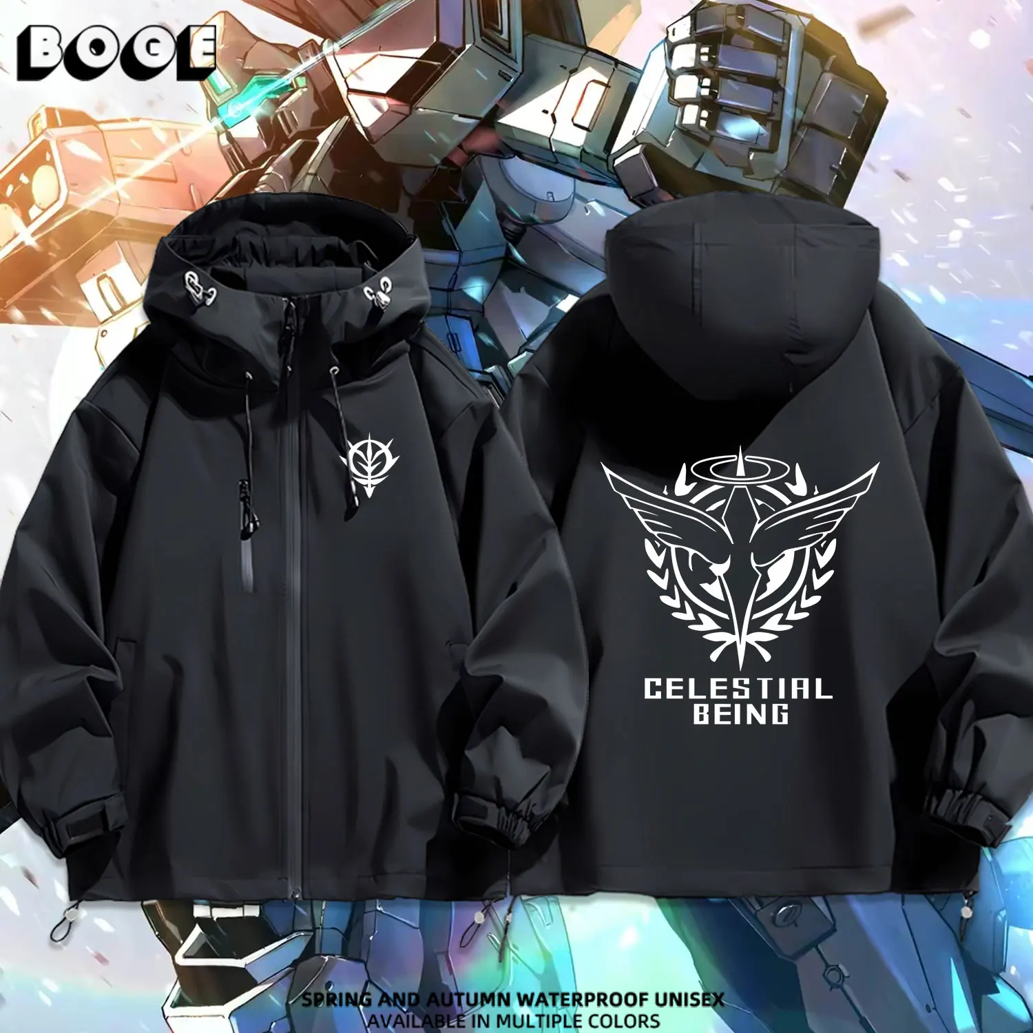 Casual Unisex Hooded MS 00 Jacket Outerwear Polyester Fiber Waterproof Outdoor Leisure Style Spring Autumn Winter
Casual Unisex Hooded MS 00 Jacket Outerwear Polyester Fiber Waterproof Outdoor Leisure Style Spring Autumn Winter