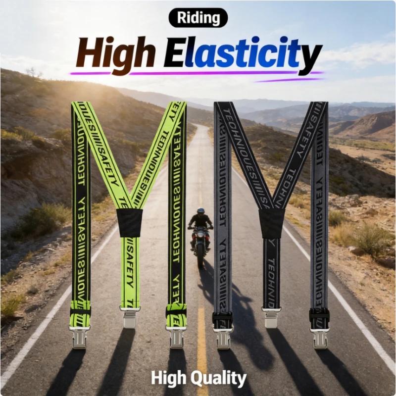 VEMAR Unisex High Elasticity Suspenders for Motorcycle Pants, Racing Trousers Braces, Motorbike Adventure Riding Pants Straps
VEMAR Unisex High Elasticity Suspenders for Motorcycle Pants, Racing Trousers Braces, Motorbike Adventure Riding Pants Straps
