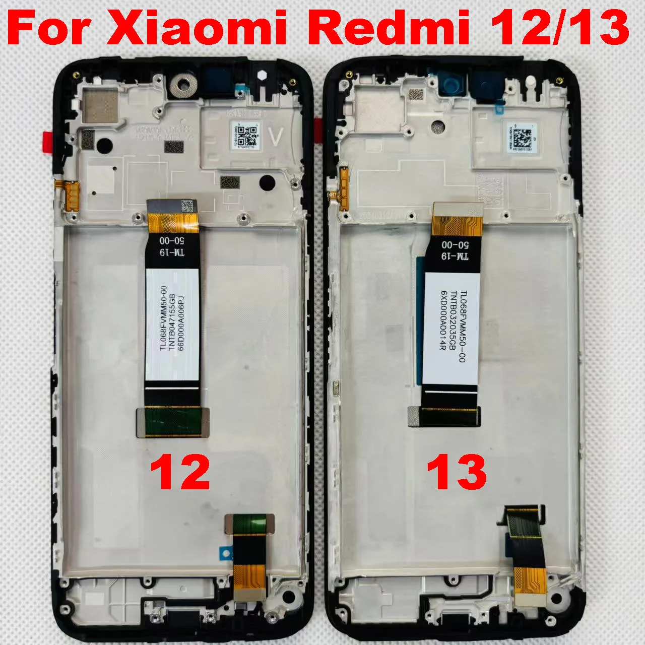 6,79 ''оригинальный ЖК-дисплей для Xiaomi Redmi 12/Poco M6 Pro 5G, дигитайзер сенсорного экрана для Xiaomi Redmi 13/Note 12R с рамкой
6,79 ''оригинальный ЖК-дисплей для Xiaomi Redmi 12/Poco M6 Pro 5G, дигитайзер сенсорного экрана для Xiaomi Redmi 13/Note 12R с рамкой
