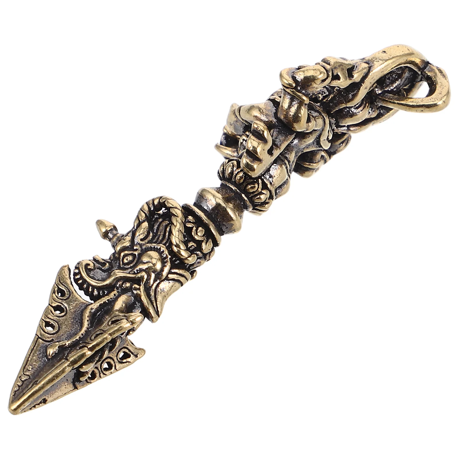 Pestle Handle Table Tibetan Necklace Brass Figurine Dorge Prayer Meditation Device
Pestle Handle Table Tibetan Necklace Brass Figurine Dorge Prayer Meditation Device