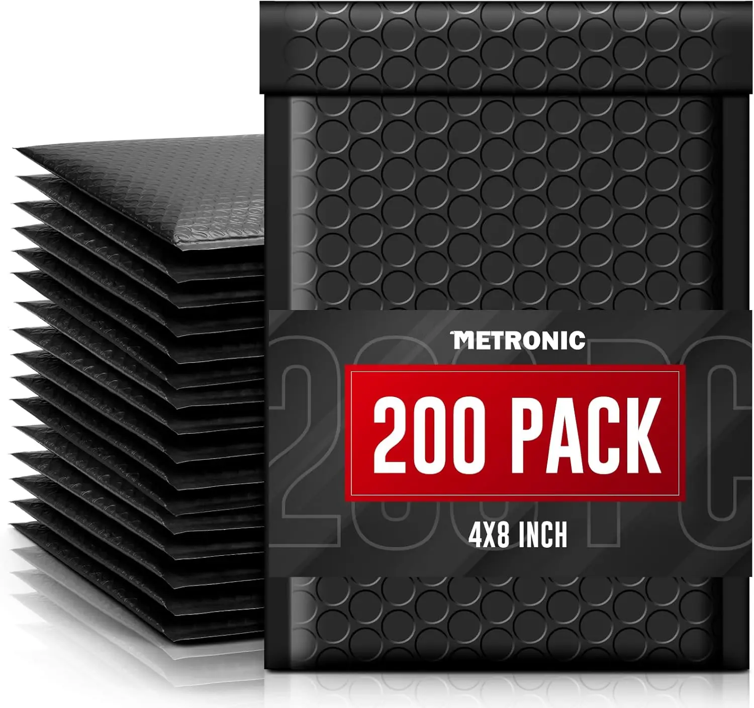 Bubble Mailers 4x8 Inch 200 Pack Padded Envelopes Usable Size 4x7 Waterproof Self Seal for Shipping Jewelry Makeup Small
Bubble Mailers 4x8 Inch 200 Pack Padded Envelopes Usable Size 4x7 Waterproof Self Seal for Shipping Jewelry Makeup Small
