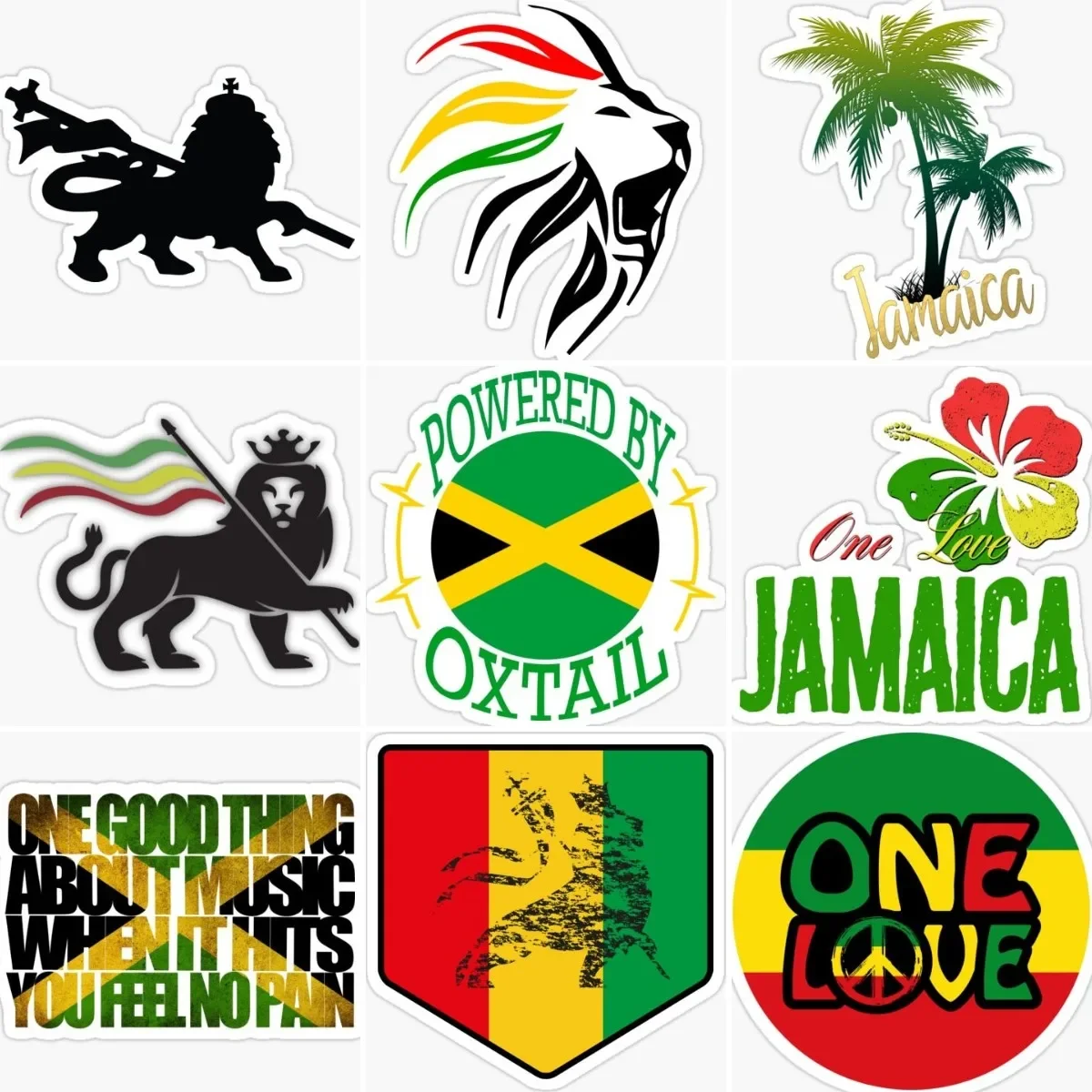 Jamaica JA Flag Emblem Lion Stickers Motorcycle Truck Car Camper Bicycle Helmet Racing Off-road Wall Door Boat Decal Assecories
Jamaica JA Flag Emblem Lion Stickers Motorcycle Truck Car Camper Bicycle Helmet Racing Off-road Wall Door Boat Decal Assecories