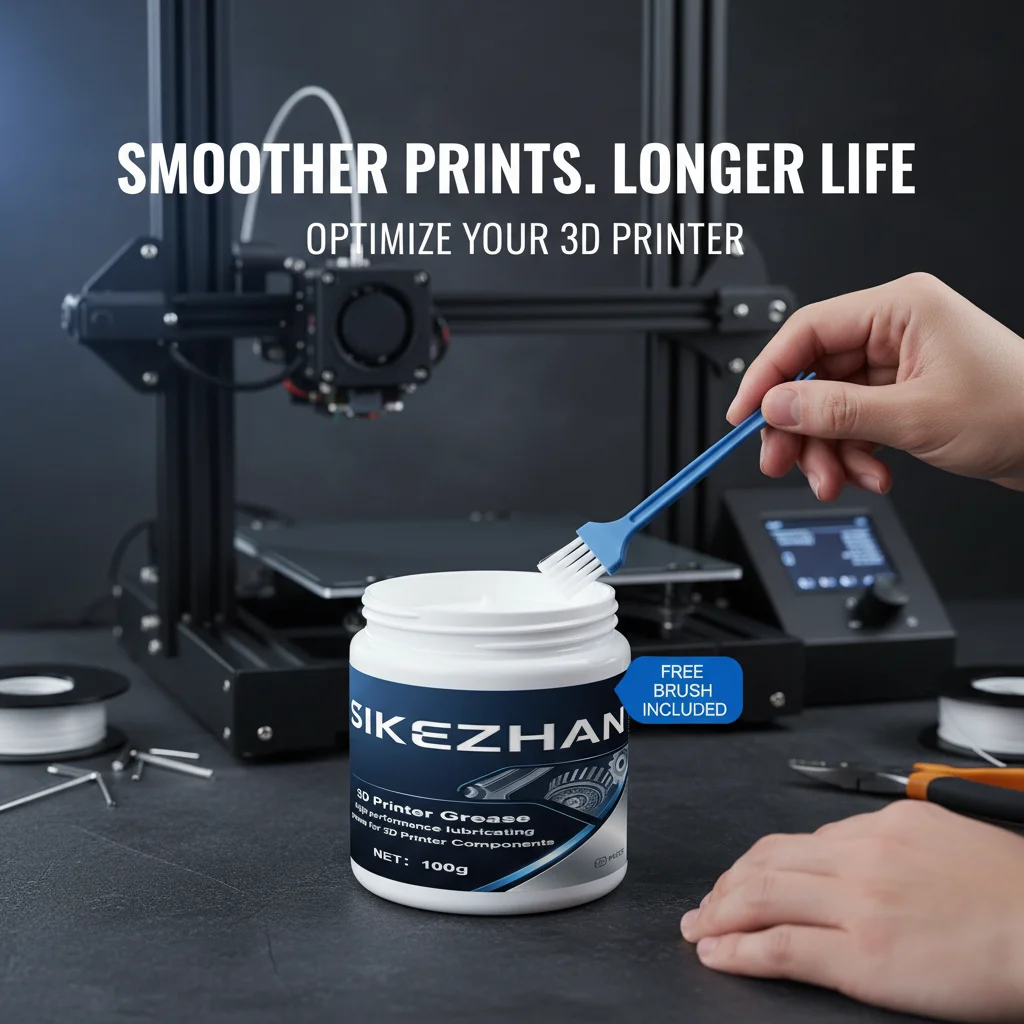 Ultimate 3D Printer Lubricant:High-Speed Lithium Grease for Lead Screws&Linear Rails.Reduces Noise,Friction&Wear Smooth Printing
Ultimate 3D Printer Lubricant:High-Speed Lithium Grease for Lead Screws&Linear Rails.Reduces Noise,Friction&Wear Smooth Printing