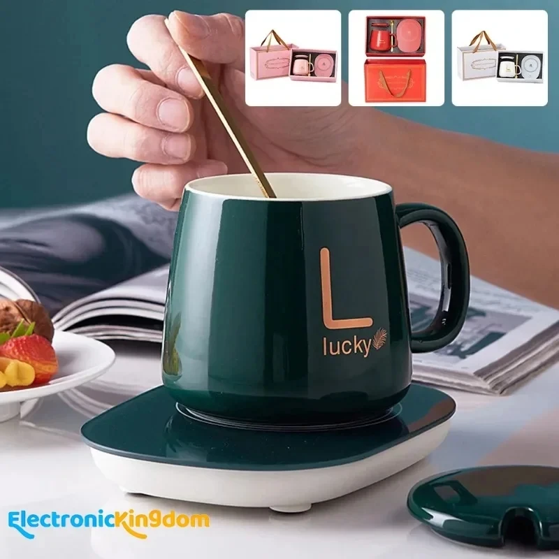 & 2 sets Wholesale new 2022 Coffee Cup Heater Cup Warmer Smart Heated Coffee Mug Mug with Lid Spoon
& 2 sets Wholesale new 2022 Coffee Cup Heater Cup Warmer Smart Heated Coffee Mug Mug with Lid Spoon