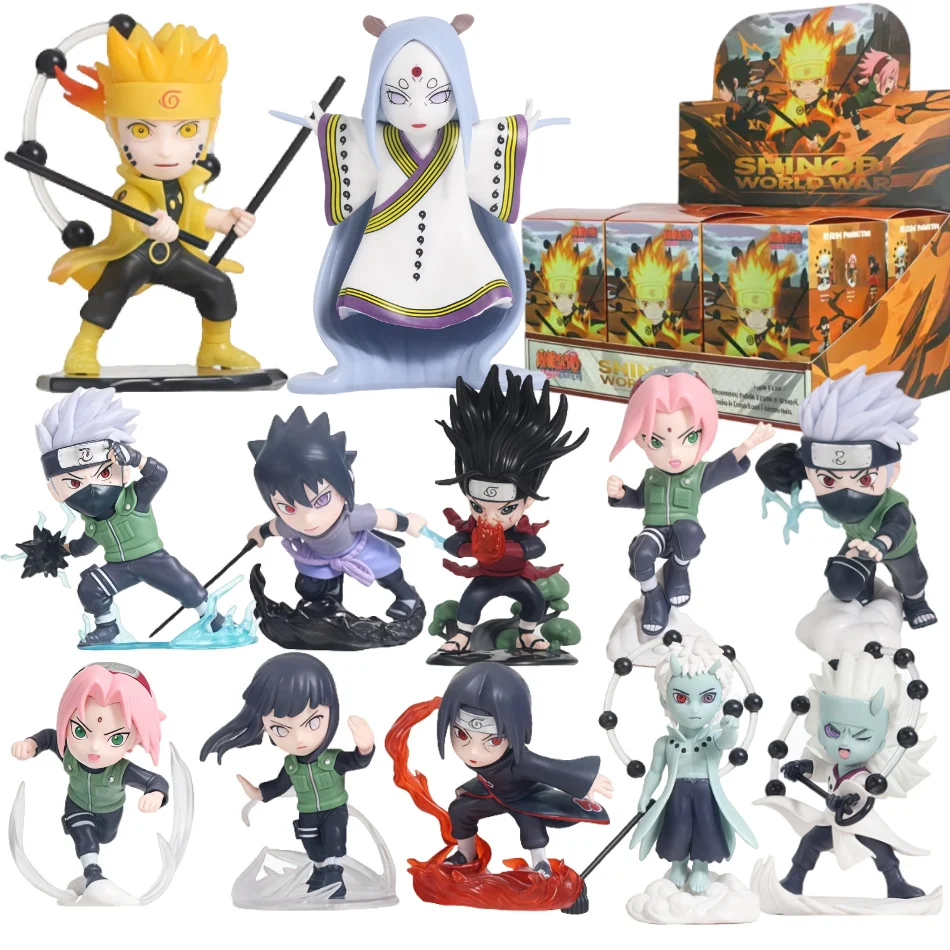 12 style NARUTO Anime Figure Ninkai Taisen Series Blind Box Action Figure Naruto/Sasuke PVC Model Desktop Collectible Doll Toys
12 style NARUTO Anime Figure Ninkai Taisen Series Blind Box Action Figure Naruto/Sasuke PVC Model Desktop Collectible Doll Toys