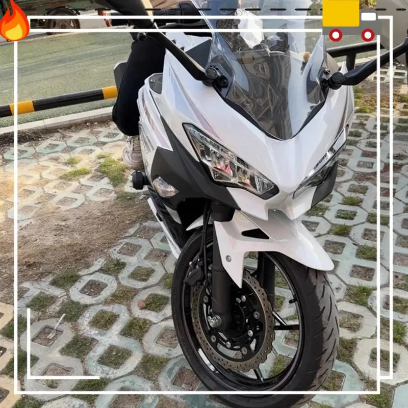 Защита от столкновений мотоцикла, защита двигателя для KAWASAKI NINJA 400 2017-2023, защитная накладка для кузова мотоцикла от падения
Защита от столкновений мотоцикла, защита двигателя для KAWASAKI NINJA 400 2017-2023, защитная накладка для кузова мотоцикла от падения