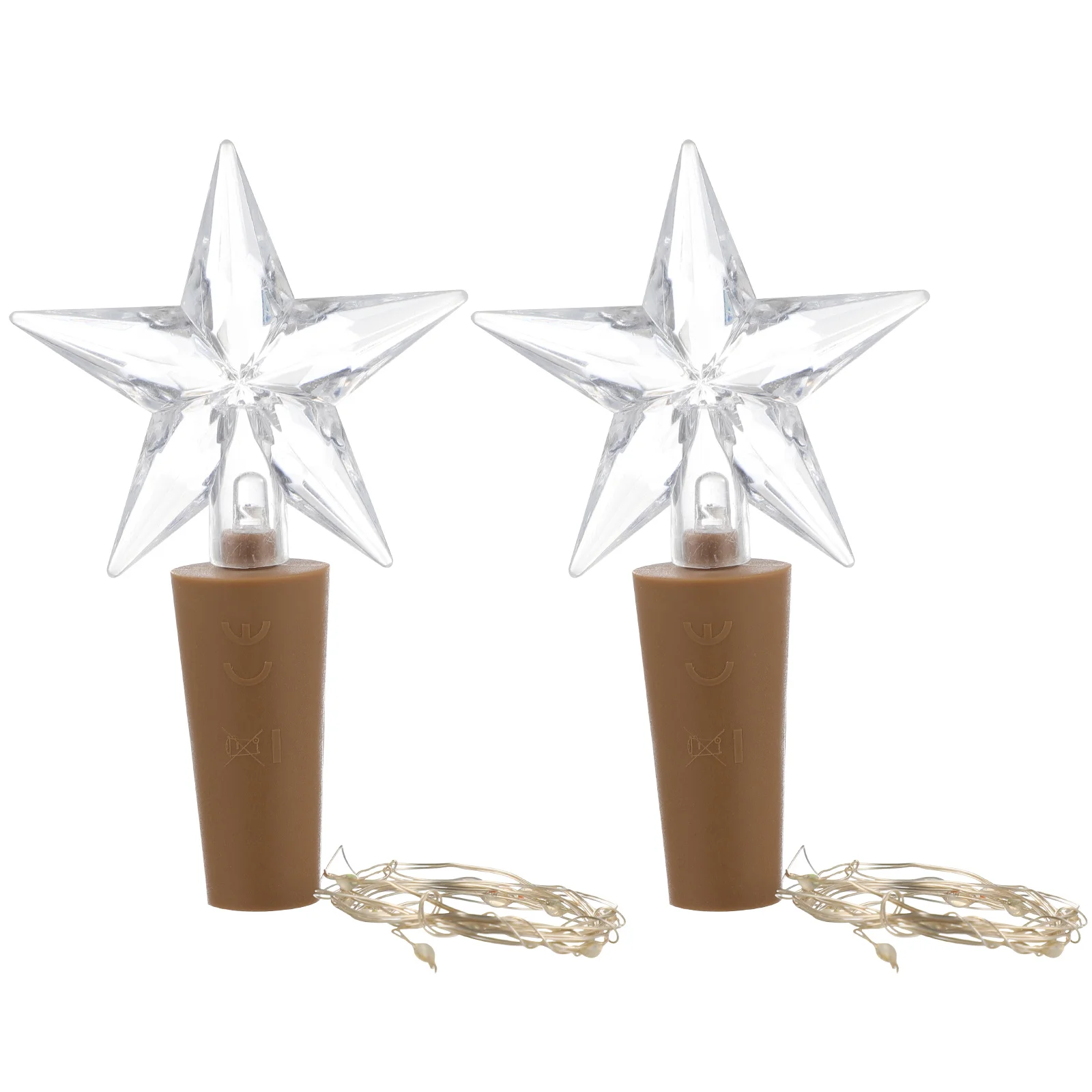 2 Pcs Wine Bottle Stopper Lights Cork for Liquor Bottles Timer Star Led Plastic
2 Pcs Wine Bottle Stopper Lights Cork for Liquor Bottles Timer Star Led Plastic