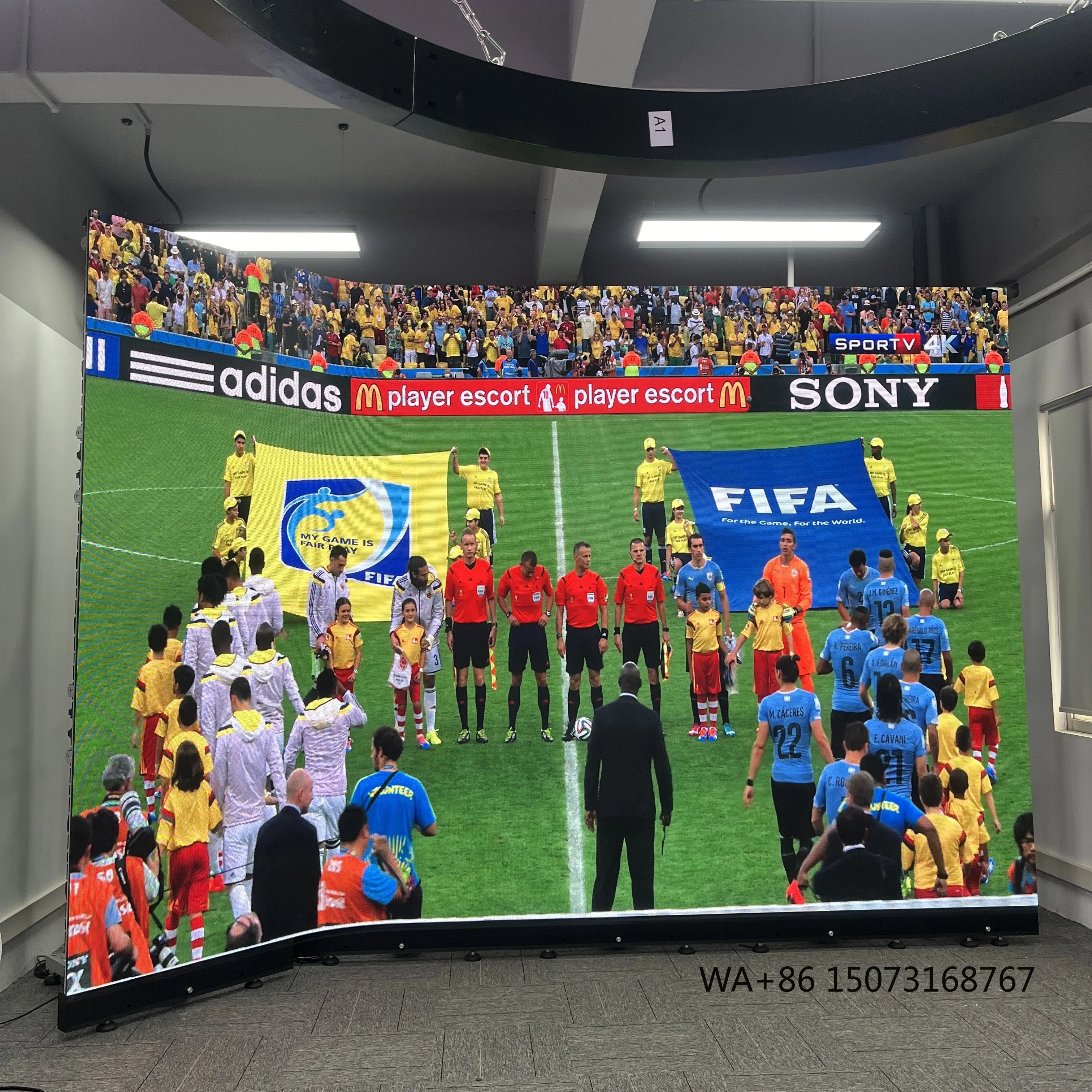 Indoor GOB HD Giant Stage LED Screen Complete Set P2.6 P2.9 P3.91 Anti Collision Concert Sport Event Rental Pantalla LED Display
Indoor GOB HD Giant Stage LED Screen Complete Set P2.6 P2.9 P3.91 Anti Collision Concert Sport Event Rental Pantalla LED Display