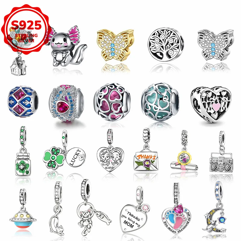 925 Silver Hot-Air Balloon Clover And Mother's Day Pendant Beads Suitable For Diy Women's Jewelry
925 Silver Hot-Air Balloon Clover And Mother's Day Pendant Beads Suitable For Diy Women's Jewelry