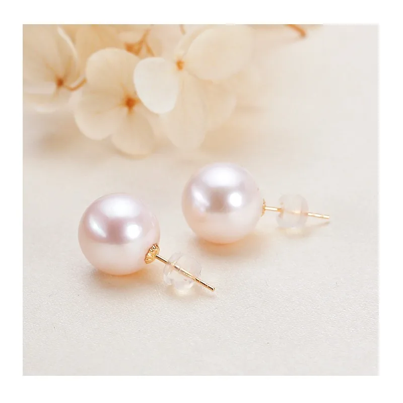 Gold Ear Needle Fine Flaw Freshwater Pearl Edison White - Perfect Round Freshwater Pearl Stud Earrings
Gold Ear Needle Fine Flaw Freshwater Pearl Edison White - Perfect Round Freshwater Pearl Stud Earrings