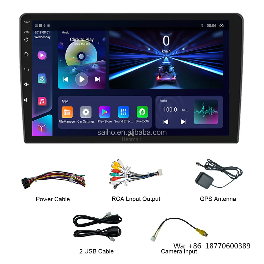 1DIN Android Car Radio with Built-in Wireless CarPlay GPS Navigation 7" Touch Screen MP5 Player for Player
1DIN Android Car Radio with Built-in Wireless CarPlay GPS Navigation 7" Touch Screen MP5 Player for Player