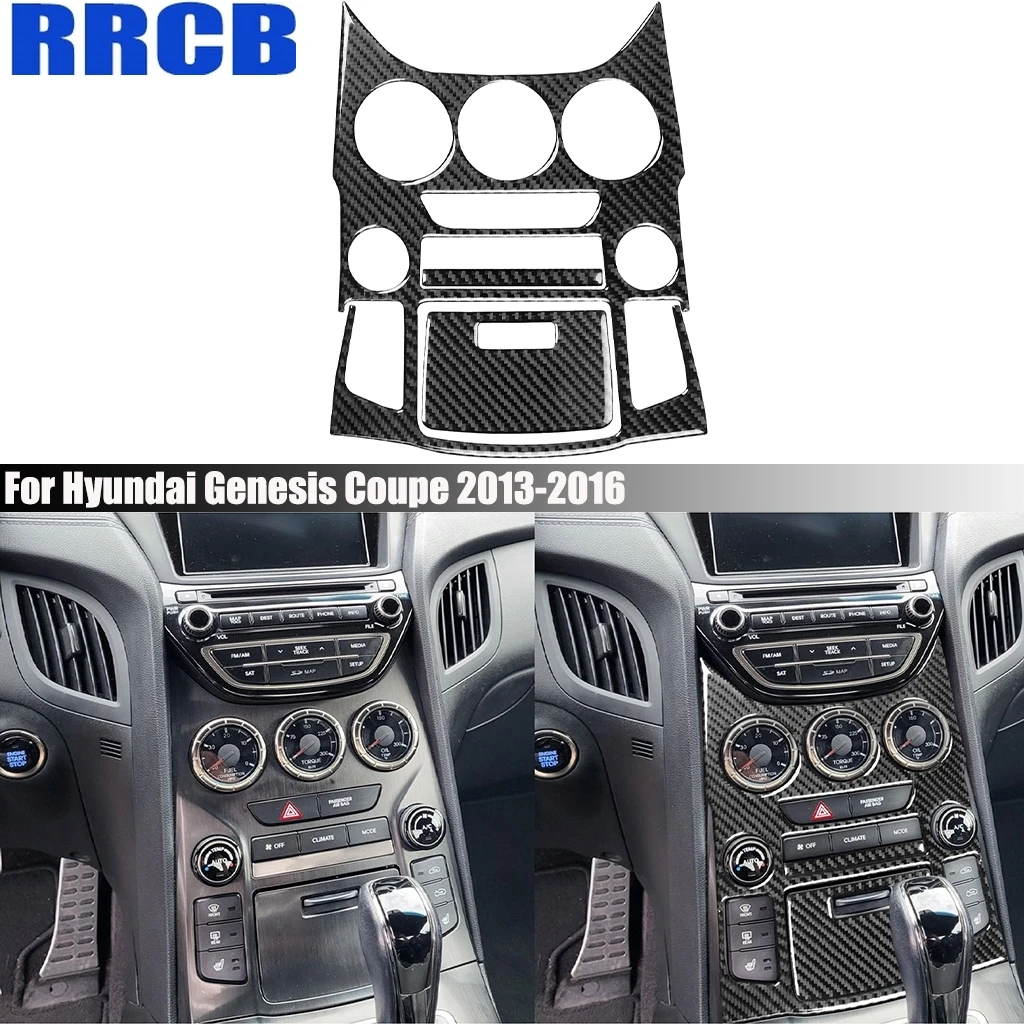 For Hyundai Genesis Coupe 2013-2016 Carbon Fiber Center Console Set Decorative Interior Cover Stickers Car Accessories Auto Trim
For Hyundai Genesis Coupe 2013-2016 Carbon Fiber Center Console Set Decorative Interior Cover Stickers Car Accessories Auto Trim