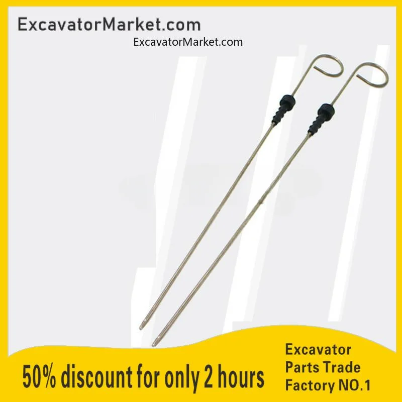 Excavator Parts For Yanmar Yanmar engine oil dipstick accurate measurement 22.5/26cm high quality accessories
Excavator Parts For Yanmar Yanmar engine oil dipstick accurate measurement 22.5/26cm high quality accessories