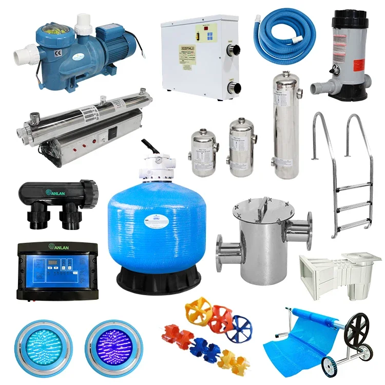 Full Sets Swimming Pool Equipment and Accessories Filtration System and Disinfection System
Full Sets Swimming Pool Equipment and Accessories Filtration System and Disinfection System