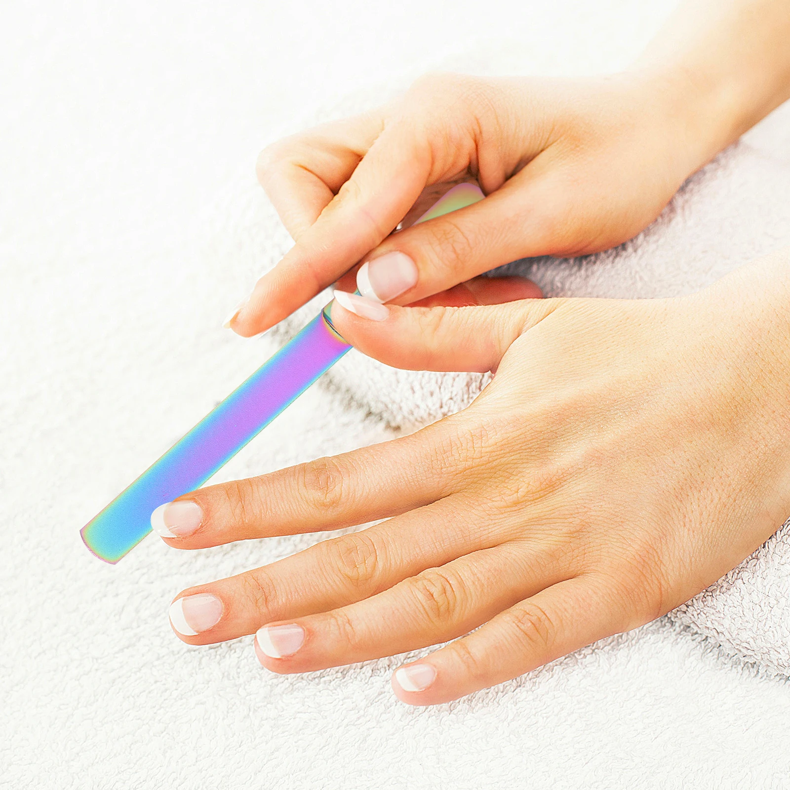 Art File Double-Sided Stainless Steel Nail Grinding Strip For Women Girls Professional Manicure Tool Durable Lightweight
Art File Double-Sided Stainless Steel Nail Grinding Strip For Women Girls Professional Manicure Tool Durable Lightweight