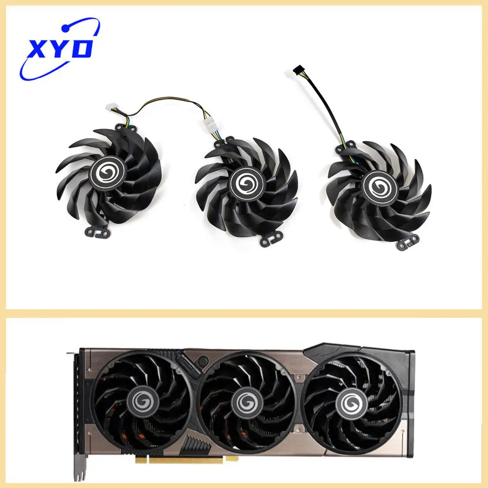 NEW 95MM 4PIN TH9215S2H-PDB02 For Galaxy KFA2 GeForce RTX 3090 3080 3070 3060 Video Card Fan Cooling Fan RTX3090 3080 3070 3060
NEW 95MM 4PIN TH9215S2H-PDB02 For Galaxy KFA2 GeForce RTX 3090 3080 3070 3060 Video Card Fan Cooling Fan RTX3090 3080 3070 3060