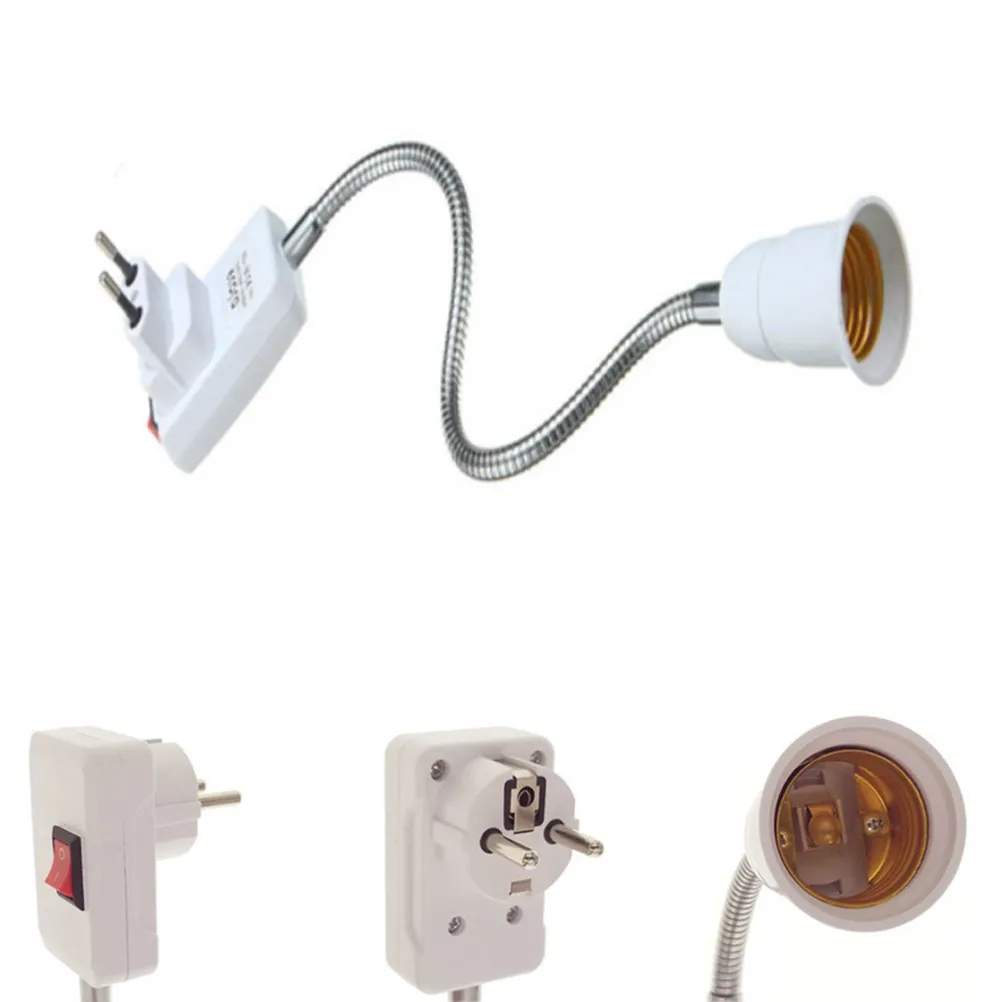 Portable E27 Lamp Holder Socket Adapter for LED Bulbs 360 Degree Bendable Light Base No Wiring Plug and Play for Home Office
Portable E27 Lamp Holder Socket Adapter for LED Bulbs 360 Degree Bendable Light Base No Wiring Plug and Play for Home Office