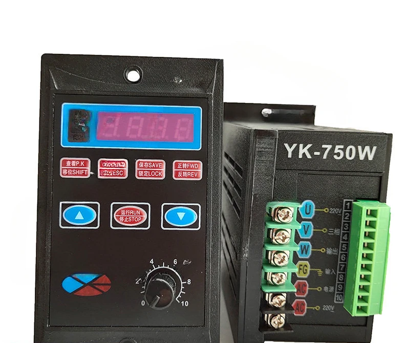 750W Small Simple Inverter Single-Phase Three-Phase for 220V Motor Speed Control Motor Controller 400w200w
750W Small Simple Inverter Single-Phase Three-Phase for 220V Motor Speed Control Motor Controller 400w200w