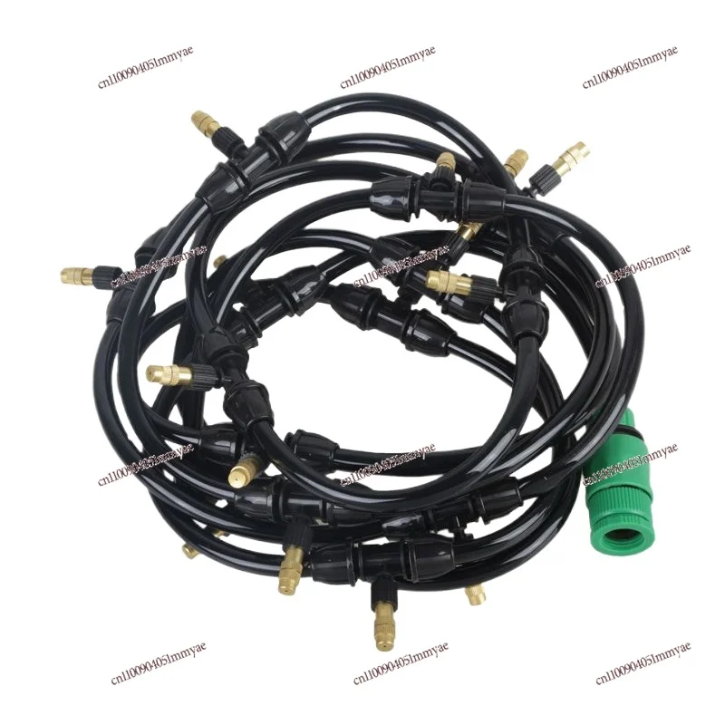 Copper Spray Nozzle Cooling and Dust Removal Chicken House Pigpen Seedling Farmers Automatic Watering Artifact Micro Spray Set
Copper Spray Nozzle Cooling and Dust Removal Chicken House Pigpen Seedling Farmers Automatic Watering Artifact Micro Spray Set