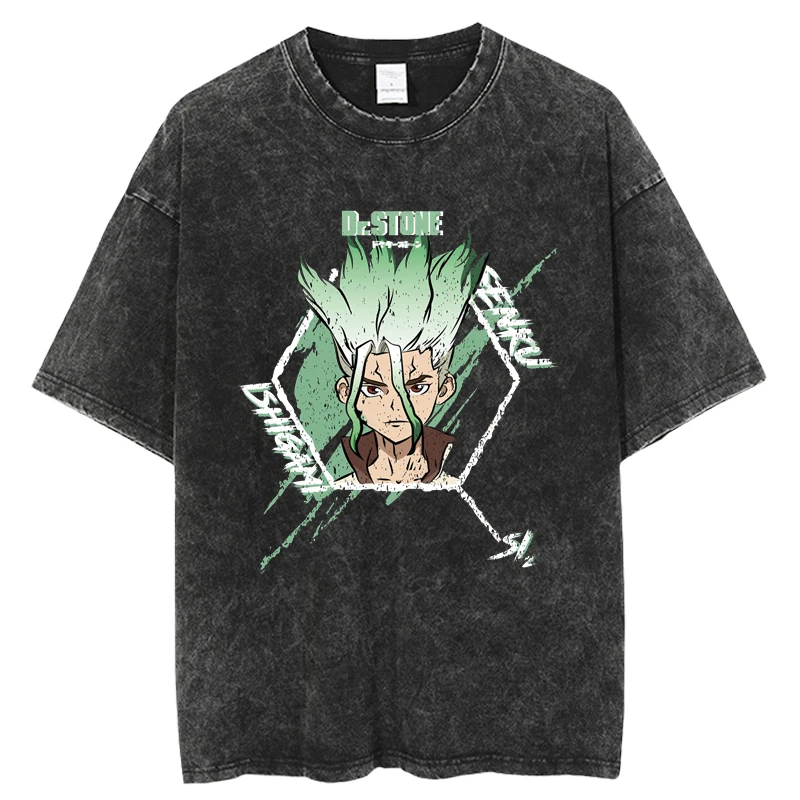 Dr Stone Anime T Shirt Men Vintage Washed 100% Cotton T Shirts for Men 2023 New Hip Hop Streetwear Harajuku Male T-shirt
Dr Stone Anime T Shirt Men Vintage Washed 100% Cotton T Shirts for Men 2023 New Hip Hop Streetwear Harajuku Male T-shirt