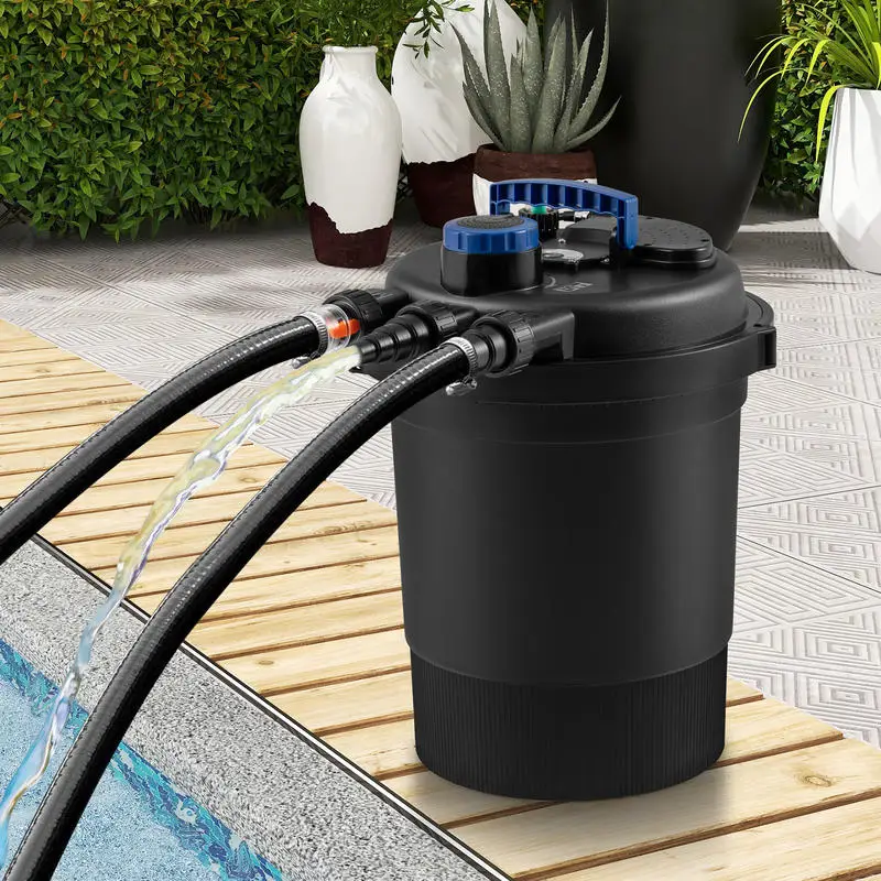 4000 Gallons Pond Pressure Bio Filter with 13W UV Light
4000 Gallons Pond Pressure Bio Filter with 13W UV Light
