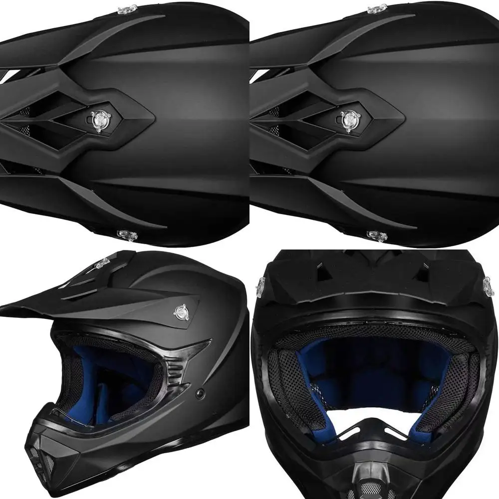 Youth Dirt Bike Helmets for Motocross, ATV, BMX & Offroad - Full Face, DOT Certified, Matte Black, Youth-Medium
Youth Dirt Bike Helmets for Motocross, ATV, BMX & Offroad - Full Face, DOT Certified, Matte Black, Youth-Medium