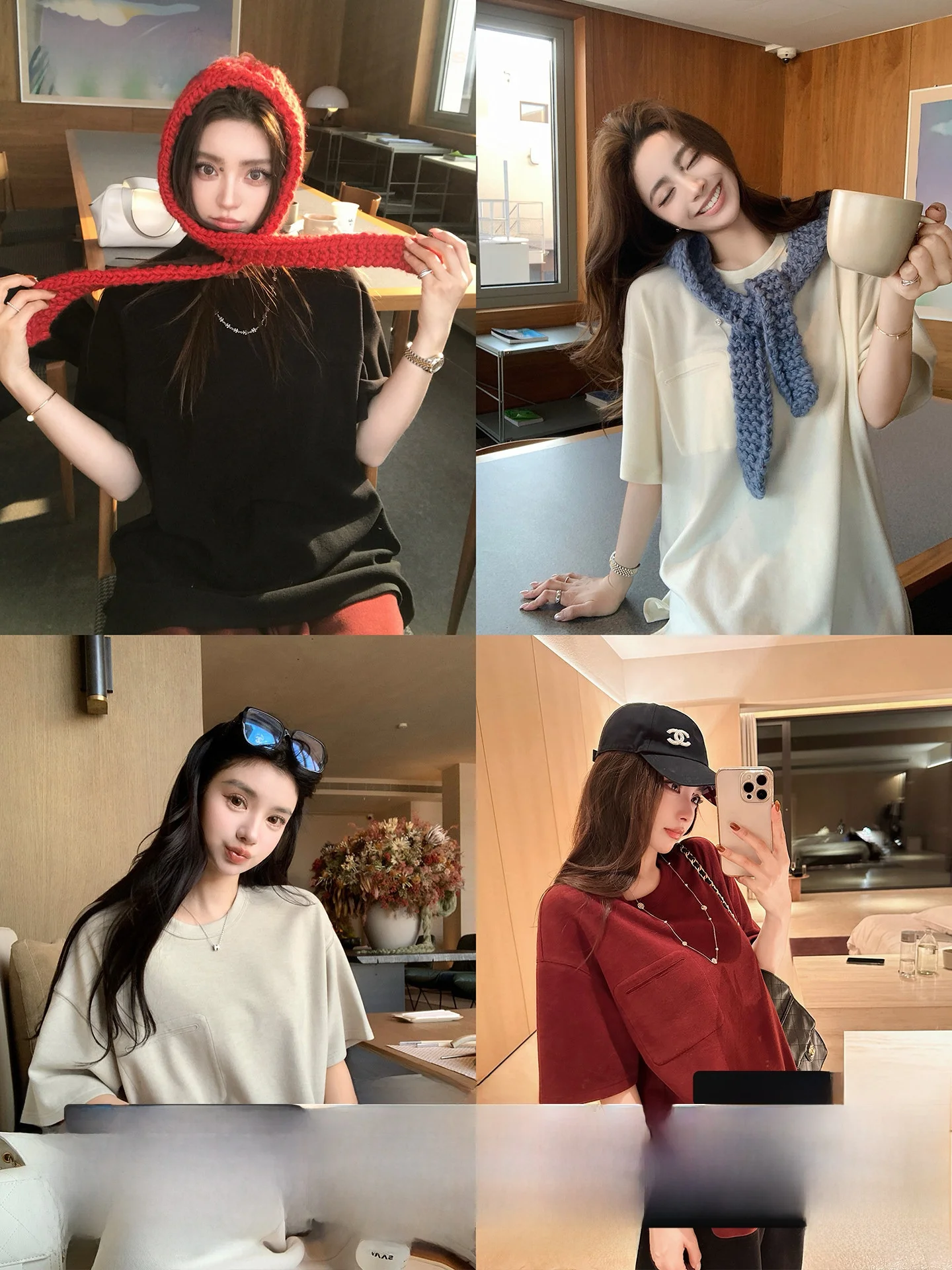 Lilylikes Comfortable Brushed Modal Acetate Wool Thickened Short Sleeve T-Shirt Soft Cozy round Neck Color Casual Top
Lilylikes Comfortable Brushed Modal Acetate Wool Thickened Short Sleeve T-Shirt Soft Cozy round Neck Color Casual Top