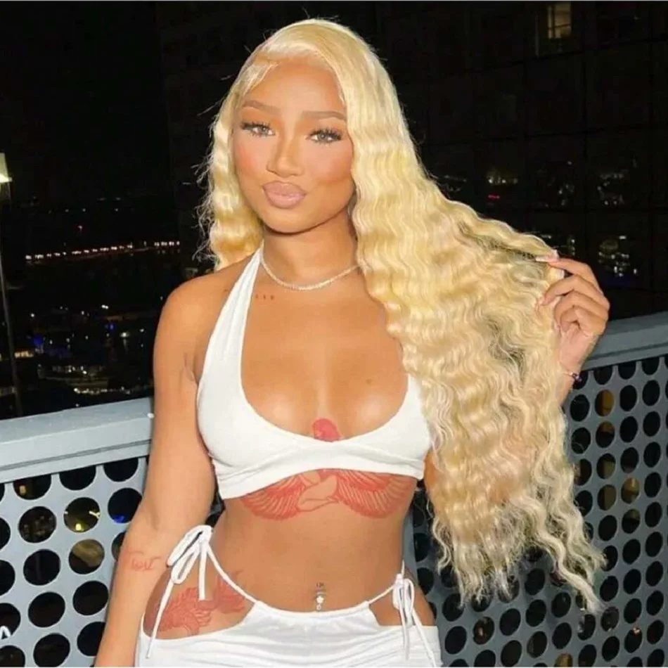 20 Inch 13x6 Transparent HD 613 Honey Blonde Deep Wave Lace Frontal Wigs Brazilian 13x4 Curly Colored Lace Front Human Hair Wigs
20 Inch 13x6 Transparent HD 613 Honey Blonde Deep Wave Lace Frontal Wigs Brazilian 13x4 Curly Colored Lace Front Human Hair Wigs