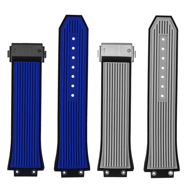 27mm-17mm Silicone watch strap is suitable for HUBLOT Hengbao Yubo Big Bang Classic Fusion Yubo convex mouth strap
27mm-17mm Silicone watch strap is suitable for HUBLOT Hengbao Yubo Big Bang Classic Fusion Yubo convex mouth strap