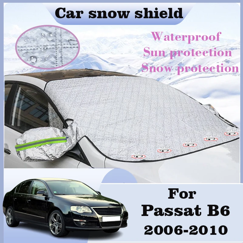 Car Snow Cover For Volkswagen VW Passat B6 2006-2010 Sunshades Sun Visor Front Windshield Covers Sunshade Anti-snow Accessories
Car Snow Cover For Volkswagen VW Passat B6 2006-2010 Sunshades Sun Visor Front Windshield Covers Sunshade Anti-snow Accessories