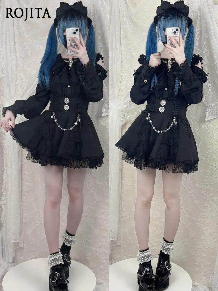 Mass-produced Japanese-style Lace Clothing Cute Lace Soft Girl Style Cute and Cozy Bunny Ear Long-sleeve Shirt Womens Tops
Mass-produced Japanese-style Lace Clothing Cute Lace Soft Girl Style Cute and Cozy Bunny Ear Long-sleeve Shirt Womens Tops