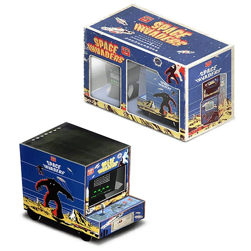 Space Invaders Van Автомобильная коробка Cubee Украшения Складная милая мини-3D бумажная модель Papercraft DIY Дети Взрослые игрушки ручной работы ER-048
Space Invaders Van Автомобильная коробка Cubee Украшения Складная милая мини-3D бумажная модель Papercraft DIY Дети Взрослые игрушки ручной работы ER-048