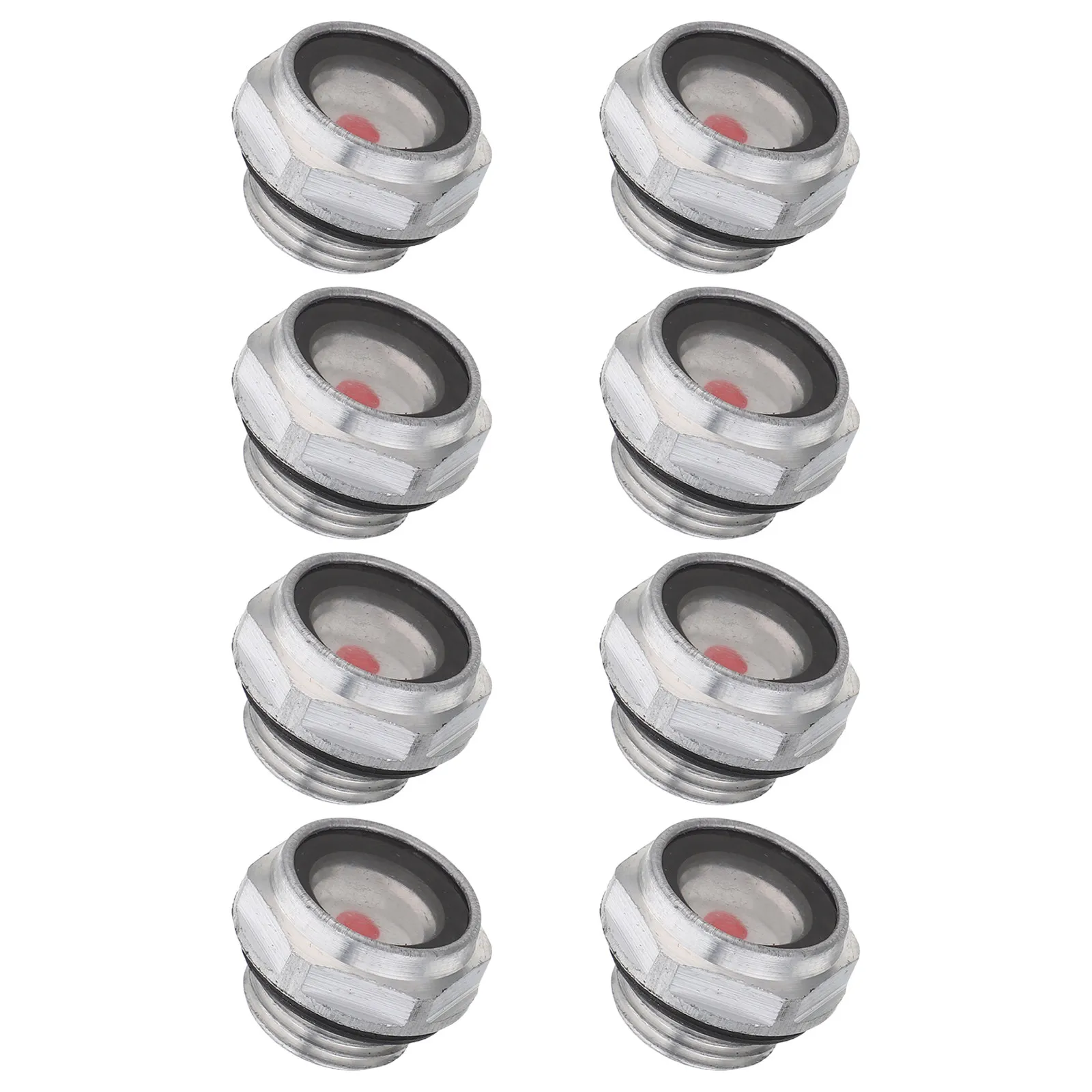 8pcs Air Compressor Oil Level Indicator G3/8 Aluminum Oil Sight Gauge For Tank Pump Maintenance Liquid Level Window For
8pcs Air Compressor Oil Level Indicator G3/8 Aluminum Oil Sight Gauge For Tank Pump Maintenance Liquid Level Window For