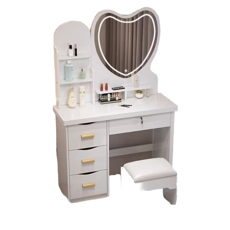 #Modern Simple Bedroom Multi-Functional Makeup Vanity LED Light Wood Panel Dressing Case with Standing Mirror for School Storage
#Modern Simple Bedroom Multi-Functional Makeup Vanity LED Light Wood Panel Dressing Case with Standing Mirror for School Storage