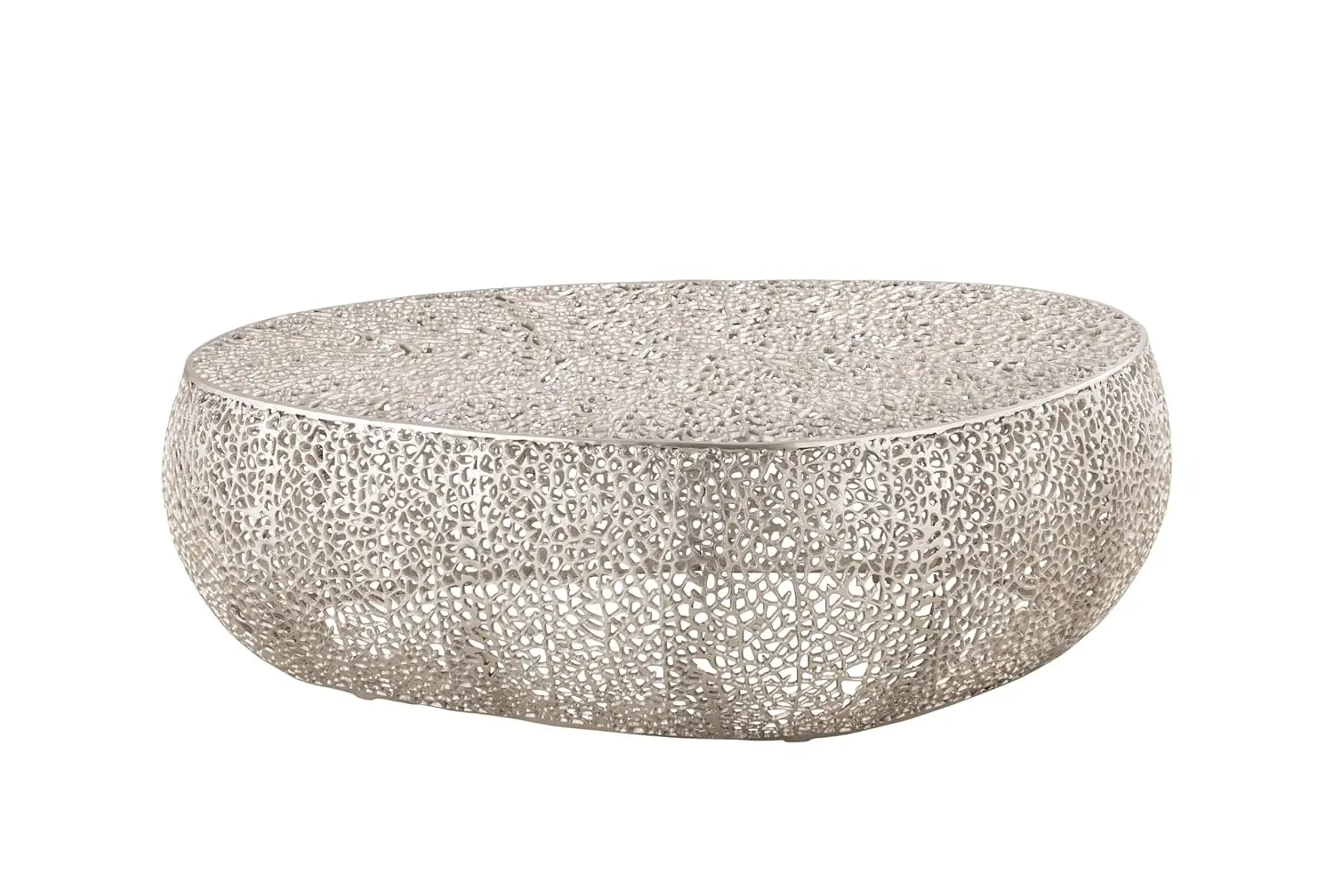 Modern Contemporary Oval-Shape 50" Coffee Table, Solid Aluminum intrigued Design, Mesh Cocktail Table, Creative, Customized
Modern Contemporary Oval-Shape 50" Coffee Table, Solid Aluminum intrigued Design, Mesh Cocktail Table, Creative, Customized