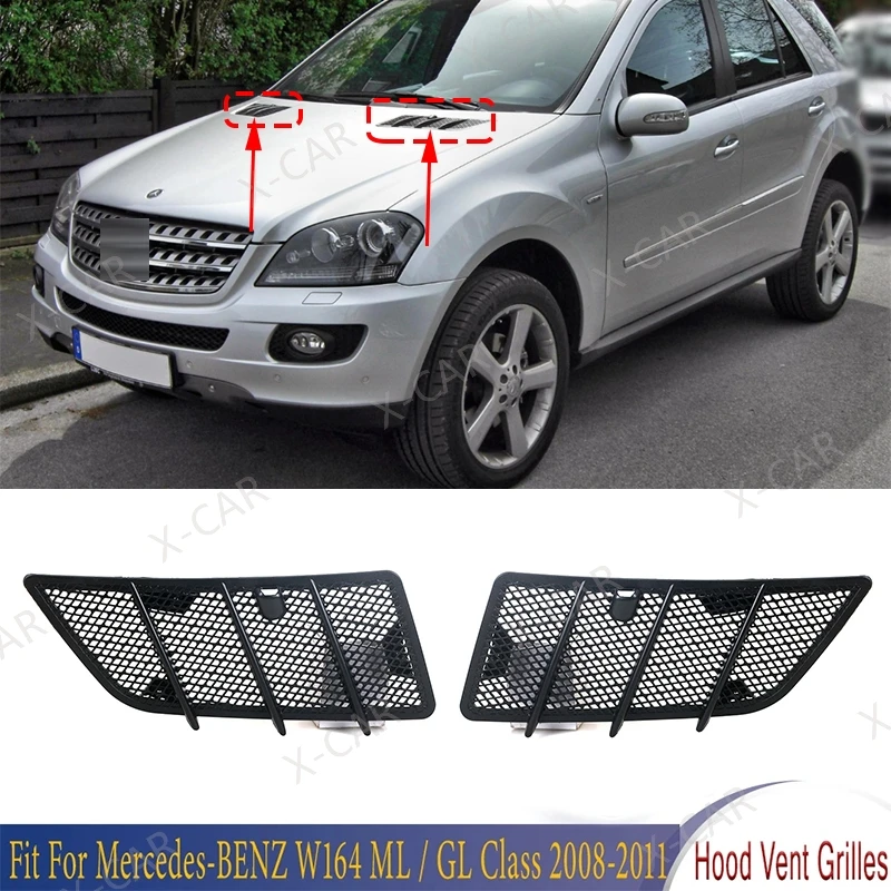 Car Front Hood Vents Grille Air Flow Intake Hoods For Mercedes BENZ W164 ML / GL Class 2008 2009 2010 2011 1648804405 1648804305
Car Front Hood Vents Grille Air Flow Intake Hoods For Mercedes BENZ W164 ML / GL Class 2008 2009 2010 2011 1648804405 1648804305