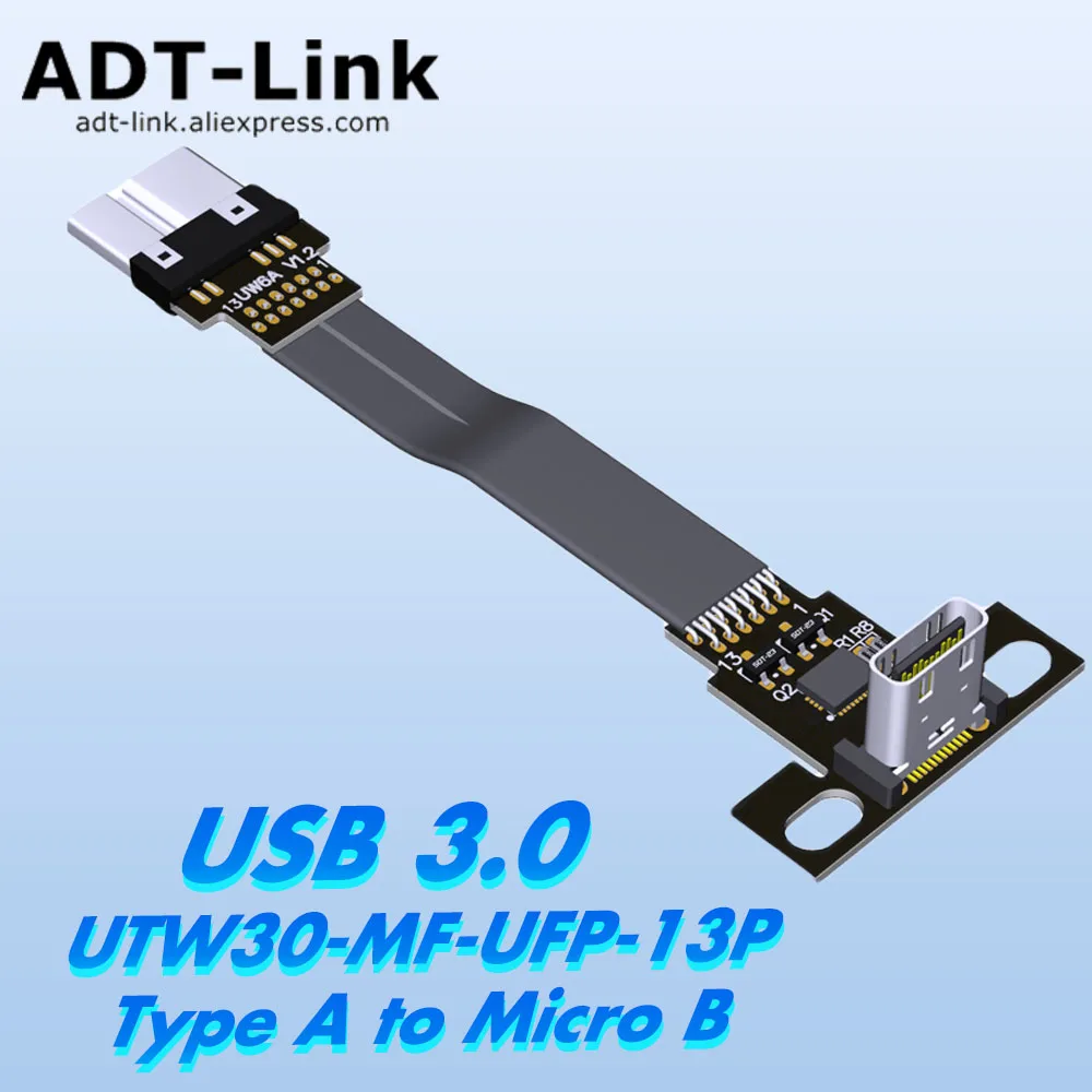 Кабель-удлинитель ADT USB3.0 Type-C на Micro-B «штырь-гнездо» со встроенным USB-адаптером, преобразователь передачи данных для GPS Rock Pi4
Кабель-удлинитель ADT USB3.0 Type-C на Micro-B «штырь-гнездо» со встроенным USB-адаптером, преобразователь передачи данных для GPS Rock Pi4